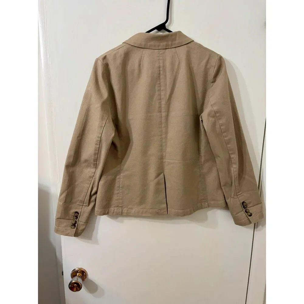 J. Crew Womens Size 8 Tan Tailored 
